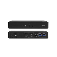 ACT USB-C Docking Station 4K, voor 2 HDMI of DisplayPort monitoren, DisplayLink