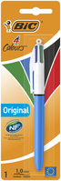 BIC 802077 Clip-on retractable pen Black, Blue, Green, Red 1 pc(s)