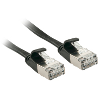 Lindy 47484 hálózati kábel Fekete 5 M Cat6a U/FTP (STP)