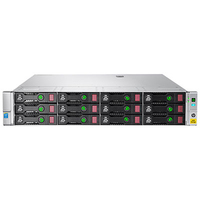 HPE StoreEasy 1650 NAS Rack (2U) Ethernet LAN Zwart, Metallic