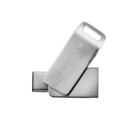 Intenso cMobile Line unità flash USB 64 GB USB Type-A / USB Type-C 3.2 Gen 1 (3.1 Gen 1) Argento