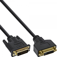 InLine 4043718070978 DVI kabel 2 m DVI-D Zwart