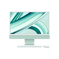 Apple iMac Apple M M3 59,7 cm (23.5") 4480 x 2520 pixels 8 Go 512 Go SSD PC All-in-One macOS Sonoma Wi-Fi 6E (802.11ax) Vert