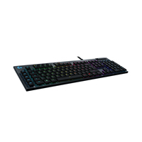 Logitech G G815 LIGHTSYNC RGB Mechanical Gaming Keyboard – GL Clicky Tastatur USB QWERTZ Deutsch Karbon