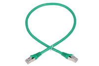 Extralink Patchcord LAN Kat.6 FTP 0.5m Miedź Kabel sieciowy skrętka 1Gbit/s