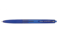 Pilot Super Grip G Blauw Clip-on retractable ballpoint pen Medium