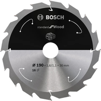 Bosch STANDARD FOR WOOD cirkelzaagblad 19 cm 1 stuk(s)