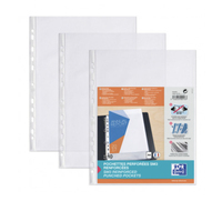 Oxford 100206961 sheet protector 210 x 297 mm (A4) Polyvinyl chloride (PVC) 10 stuk(s)