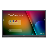 Viewsonic IFP7552-1A Signage-Display Interaktiver Flachbildschirm 190,5 cm (75") WLAN 400 cd/m² 4K Ultra HD Touchscreen Eingebauter Prozessor Android