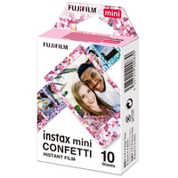 Fujifilm mini Confetti pellicola per istantanee 10 pz 54 x 86 mm