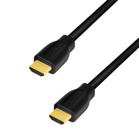 LogiLink CH0102 HDMI kabel 3 m HDMI Type A (Standaard) Zwart