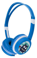 Gembird MHP-JR-B fejhallgató és headset Vezetékes Fejpánt Zene Kék