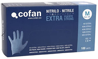 Cofan ‎11000214-M Guantes de limpieza Nitrilo 100 pieza(s)