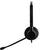 Jabra BIZ 2300 QD Duo Headset Wired Head-band Office/Call center Black