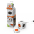 Allocacoc PowerCube Remote Extended + Remote elektromos elosztó 1,5 M 4 AC kimenet(ek) Narancssárga, Szürke, Fehér