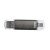 Hama Laeta Twin lecteur USB flash 128 Go USB Type-A / Micro-USB 2.0 Gris