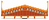 Wago 727-135 klemmenblok Oranje
