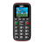 MaxCom MM428 4,57 cm (1.8") 78 g Czarny, Czerwony Telefon dla seniora