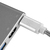 Silverstone SST-EP08C base para portátil y replicador de puertos USB 3.2 Gen 1 (3.1 Gen 1) Type-C Carbón vegetal
