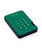 iStorage diskAshur2 256-bit 8TB USB 3.1 secure encrypted solid-state drive - Green IS-DA2-256-SSD-8000-GN