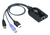 ATEN KA7188 toetsenbord-video-muis (kvm) kabel Zwart