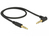 DeLOCK 85607 audio kabel 0,5 m 3.5mm Zwart