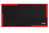 Nitro Concepts DM16 Játékhoz alkalmas egérpad Fekete, Vörös