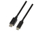 LogiLink UA0336 video átalakító kábel 3 M USB C-típus DisplayPort Fekete