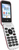 Doro 7030 7,11 cm (2.8") 124 g Rouge, Blanc Téléphone numérique