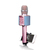 Lenco BMC-090 Pink Karaoke-Mikrofon