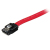 StarTech.com LSATA12 kabel SATA 0,304 m SATA 7-pin Czerwony