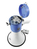Omnitronic 80710934 megaphone Indoor/outdoor 25 W Blue, White