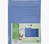 Exacompta Clean'Safe Carton Blue A4