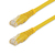 StarTech.com 50ft CAT6 Ethernet Cable - Yellow CAT 6 Gigabit Ethernet Wire -650MHz 100W PoE RJ45 UTP Molded Network/Patch Cord w/Strain Relief/Fluke Tested/Wiring is UL Certifie...