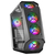 Mars Gaming MC51 Negro Caja PC Gaming ATX Doble Cristal Templado 5x Ventilador RGB 12cm