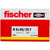 Fischer 513701 schroefanker & muurplug 100 stuk(s) Schroef- & muurplugset 60 mm