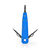 Nedis CCGB89555BU ponstang Gaatjestang met roterende kop 1 stuk(s) Koolstofstaal Blauw