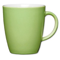 Henkelbecher 0,35 l mit Höhe: 9,6 cm, Farbe: light green / hellgrün, Form: