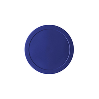 Kunststoffdeckel rund 11 cm - blau - Form: System. Hersteller: Eschenbach.