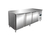 SARO Kühltisch mit 3 Türen, Modell KYLJA 3100 TN - Material: (Gehäuse und