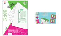 Marabu Green Bloc de papier Nature Mix, A4, blanc (57202512)