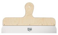 WESTEX Couteau à enduire, inoxydable, 400 mm, manche en bois (6424297)