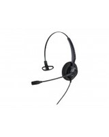 Alcatel AH 11 U Professional USB Headset Corded Monaural für PC oder Deskphone mit USB-A Mono
