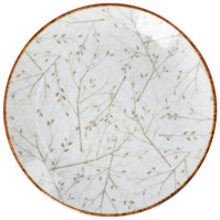 Teller flach Eden; 20.5 cm (Ø); weiß/beige; rund; 6 Stk/Pck