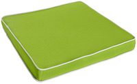 Sitzkissen Pago; 40x40x4 cm (BxLxH); grün; quadratisch