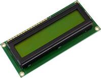 Display Elektronik LC kijelző Sárga-zöld (Sz x Ma x Mé) 80 x 36 x 6.6 mm