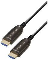 Maxtrack HDMI Csatlakozókábel HDMI-A dugó, HDMI-A dugó 50.00 m Fekete C 507-50 ML Ultra HD (8K) HDMI kábel
