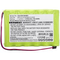 Battery 26.64Wh Ni-Mh 7.2V 3700mAh Green for Alarm Security Device Components