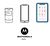 Motorola Moto G2 Front Frame White Handy-Ersatzteile