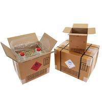 Karton voor gevaarlijke goederen 2-schacht, 390x390x430mm, volume 65l